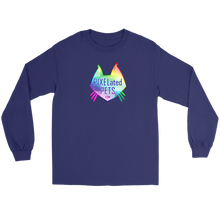 Load image into Gallery viewer, PIXELated PETS™ Rainbow Logo Long Sleeved Mens and Womens T-shirt