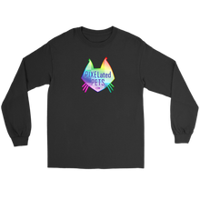 Load image into Gallery viewer, PIXELated PETS™ Rainbow Logo Long Sleeved Mens and Womens T-shirt