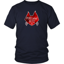 Load image into Gallery viewer, PIXELated PETS™ Original Red Logo Mens and Womens T-shirt