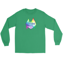 Load image into Gallery viewer, PIXELated PETS™ Rainbow Logo Long Sleeved Mens and Womens T-shirt