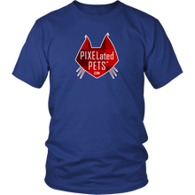Load image into Gallery viewer, PIXELated PETS™ Original Red Logo Mens and Womens T-shirt