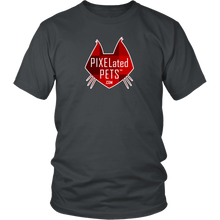 Load image into Gallery viewer, PIXELated PETS™ Original Red Logo Mens and Womens T-shirt