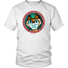 Load image into Gallery viewer, Do It for the Cats -Mens and Womens Pixel&#39;s anti-COVID T-shirt
