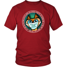 Load image into Gallery viewer, Do It for the Cats -Mens and Womens Pixel&#39;s anti-COVID T-shirt
