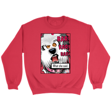 Load image into Gallery viewer, Foozle:  Rar! Rar! Rar! - Mens and Womens Cozy Sweatshirt
