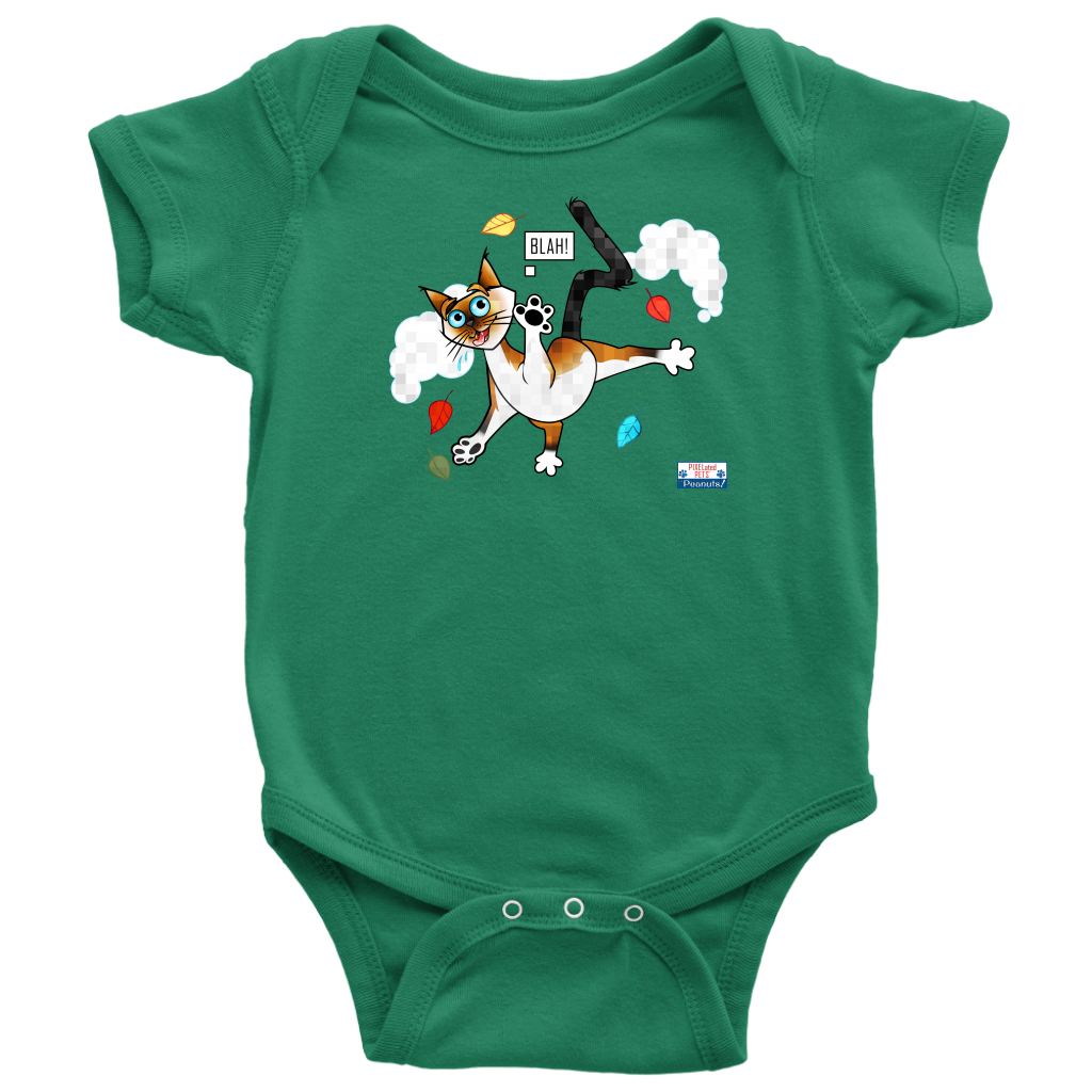 BLAH! - Here comes trouble! (again!) Short sleeved Onesie for babies and toddlers