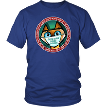 Load image into Gallery viewer, Do It for the Cats -Mens and Womens Pixel&#39;s anti-COVID T-shirt
