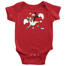 Load image into Gallery viewer, BLAH! - Here comes trouble! (again!) Short sleeved Onesie for babies and toddlers
