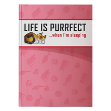 Load image into Gallery viewer, Life is Purrfect - Red Journal
