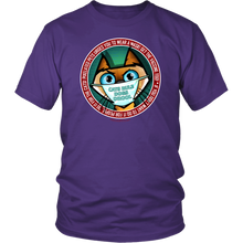 Load image into Gallery viewer, Do It for the Cats -Mens and Womens Pixel&#39;s anti-COVID T-shirt

